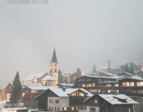 Gaschurn: Blick zum Ortskern