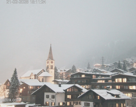 Gaschurn: Blick zum Ortskern