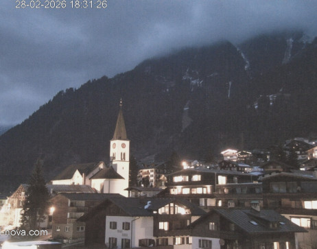 Gaschurn: Blick zum Ortskern