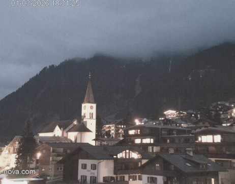 Gaschurn: Blick zum Ortskern