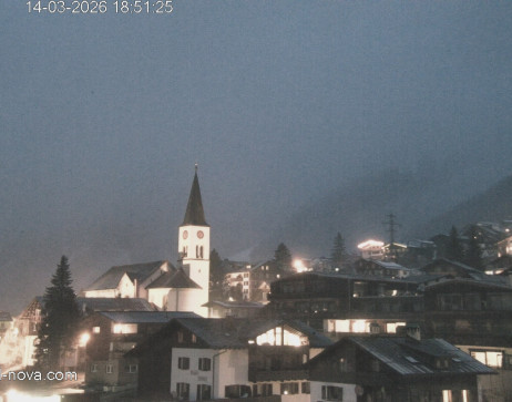 Gaschurn: Blick zum Ortskern