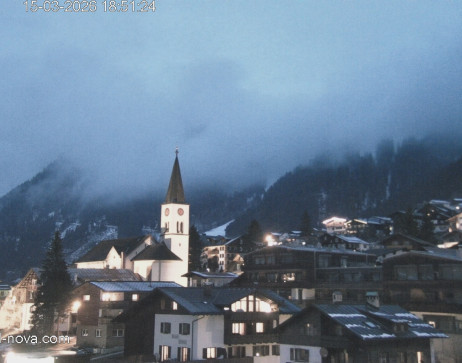 Gaschurn: Blick zum Ortskern