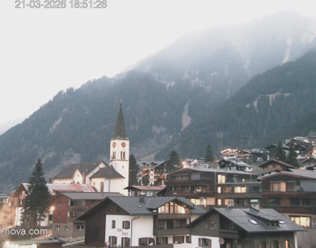 Gaschurn: Blick zum Ortskern