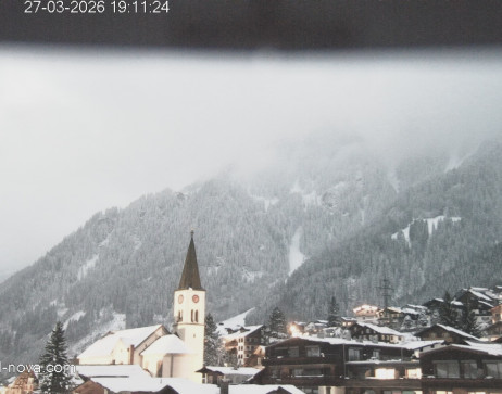 Gaschurn: Blick zum Ortskern