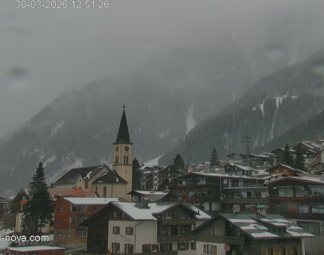 Gaschurn: Blick zum Ortskern