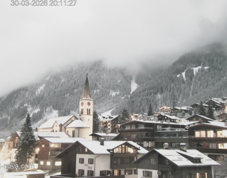 Gaschurn: Blick zum Ortskern