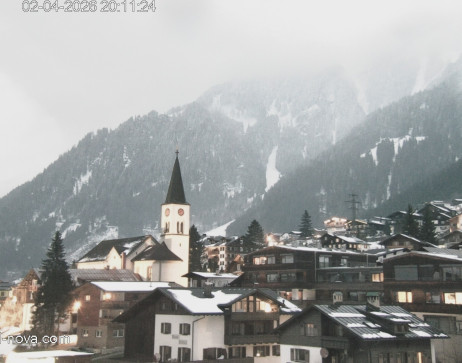 Gaschurn: Blick zum Ortskern