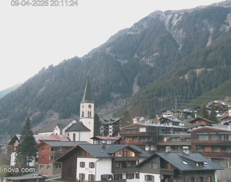 Gaschurn: Blick zum Ortskern