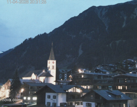 Gaschurn: Blick zum Ortskern