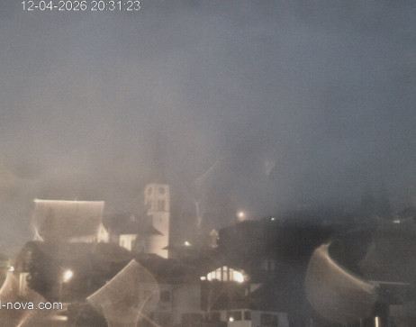 Gaschurn: Blick zum Ortskern