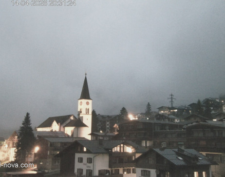 Gaschurn: Blick zum Ortskern