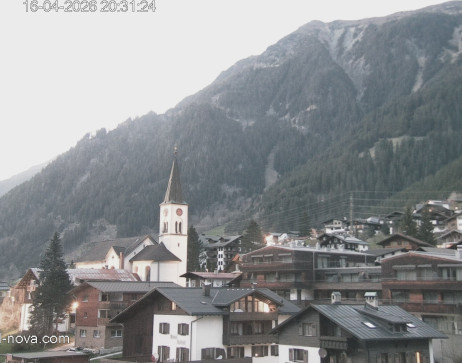 Gaschurn: Blick zum Ortskern