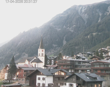 Gaschurn: Blick zum Ortskern