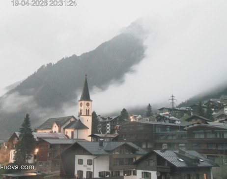 Gaschurn: Blick zum Ortskern