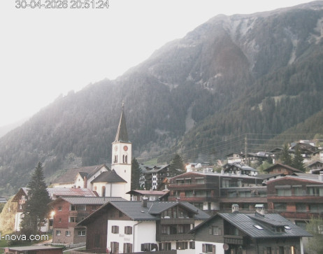 Gaschurn: Blick zum Ortskern