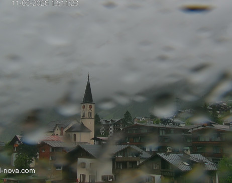 Gaschurn: Blick zum Ortskern
