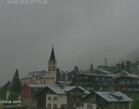 Gaschurn: Blick zum Ortskern