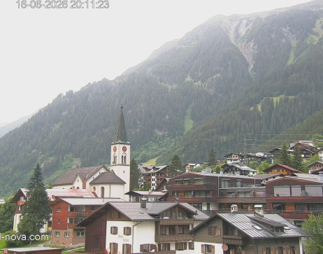 Gaschurn: Blick zum Ortskern