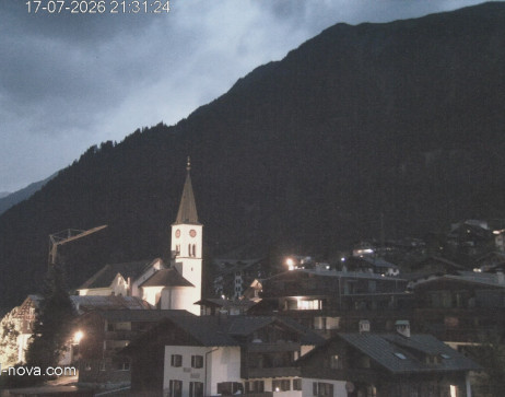 Gaschurn: Blick zum Ortskern