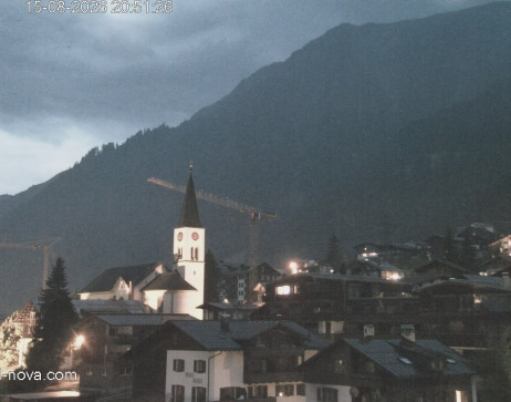 Gaschurn: Blick zum Ortskern