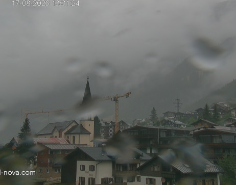 Gaschurn: Blick zum Ortskern