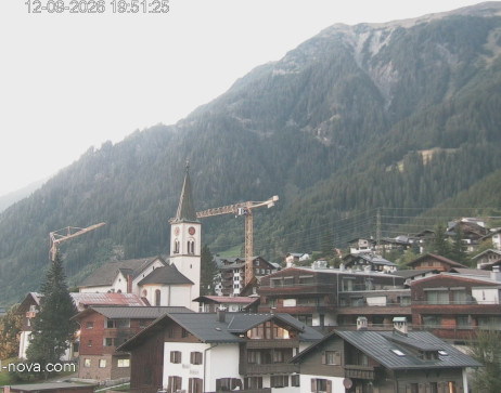 Gaschurn: Blick zum Ortskern