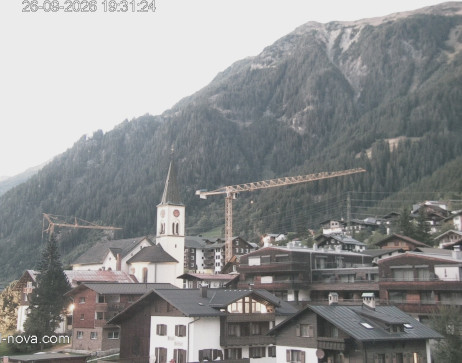 Gaschurn: Blick zum Ortskern