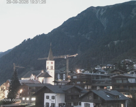 Gaschurn: Blick zum Ortskern