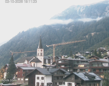 Gaschurn: Blick zum Ortskern