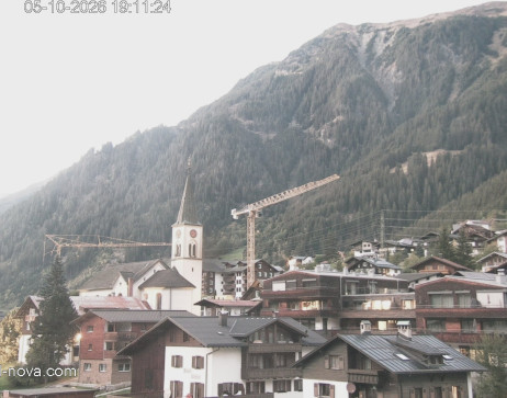 Gaschurn: Blick zum Ortskern