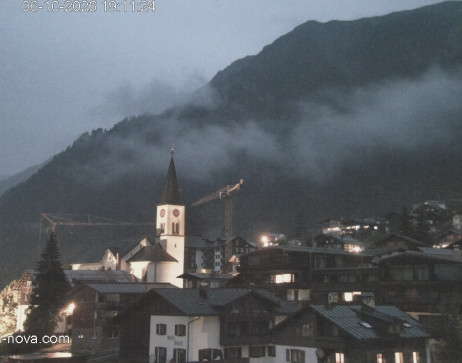 Gaschurn: Blick zum Ortskern