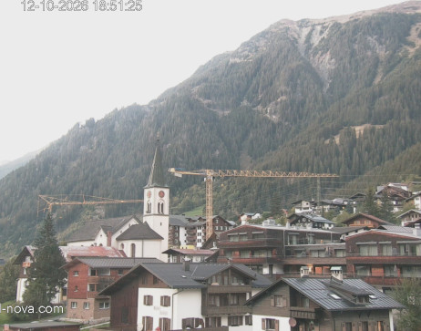 Gaschurn: Blick zum Ortskern