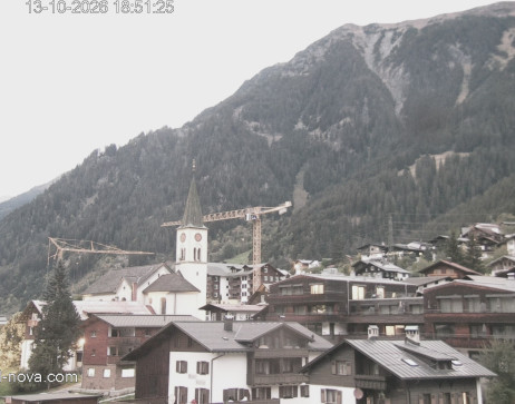 Gaschurn: Blick zum Ortskern