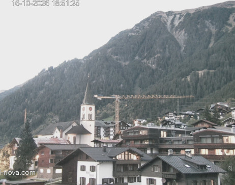 Gaschurn: Blick zum Ortskern