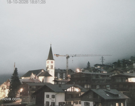 Gaschurn: Blick zum Ortskern