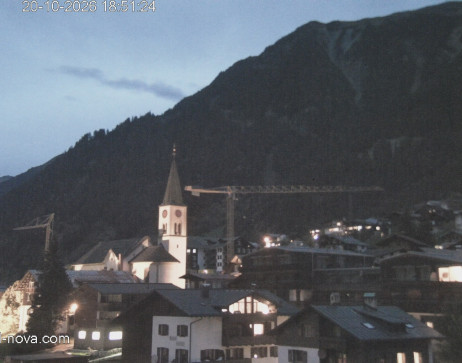 Gaschurn: Blick zum Ortskern