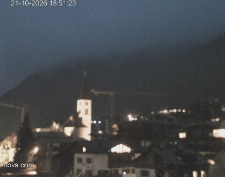 Gaschurn: Blick zum Ortskern
