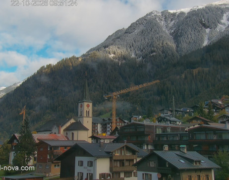 Gaschurn: Blick zum Ortskern