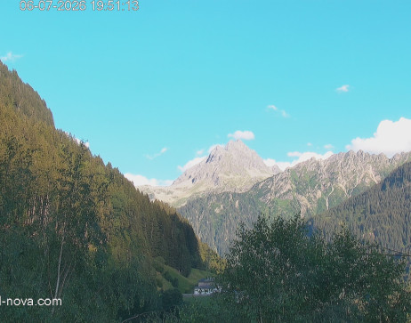 Gaschurn: Blick zur Vallüla