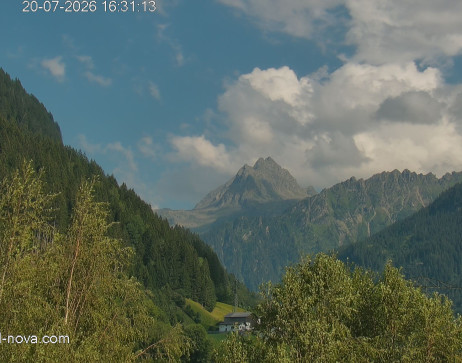 Gaschurn: Blick zur Vallüla