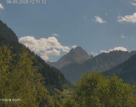 Gaschurn: Blick zur Vallüla
