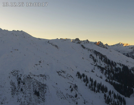 Silvretta Montafon: Blick zur Valisera