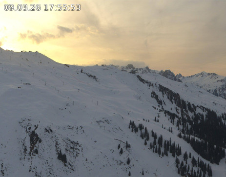 Silvretta Montafon: Blick zur Valisera