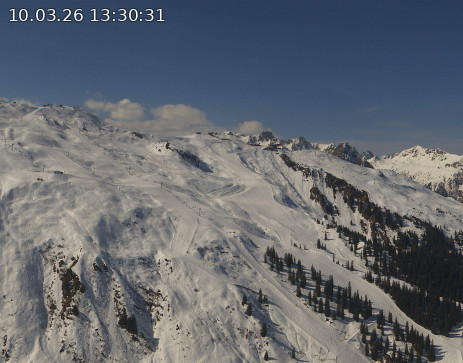 Silvretta Montafon: Blick zur Valisera