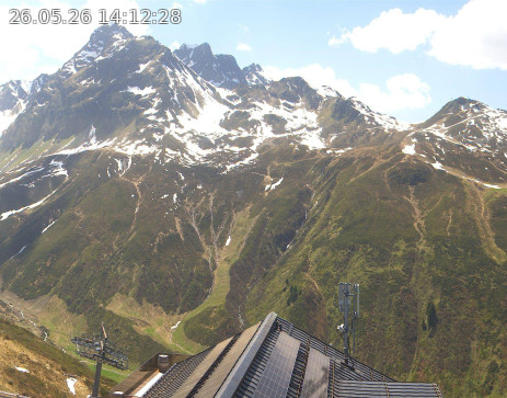Silvretta Montafon: Blick zur Valisera