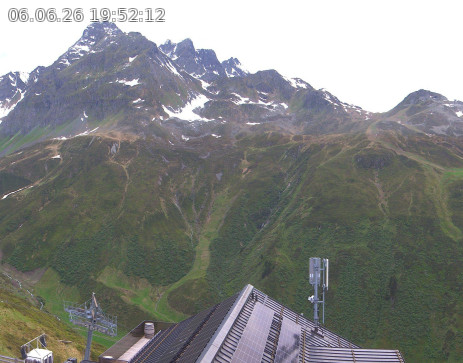 Silvretta Montafon: Blick zur Valisera