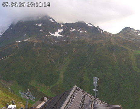 Silvretta Montafon: Blick zur Valisera