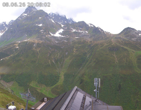 Silvretta Montafon: Blick zur Valisera