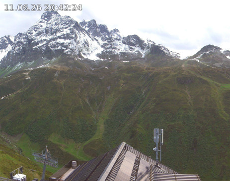 Silvretta Montafon: Blick zur Valisera