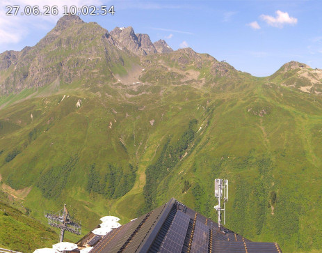 Silvretta Montafon: Blick zur Valisera